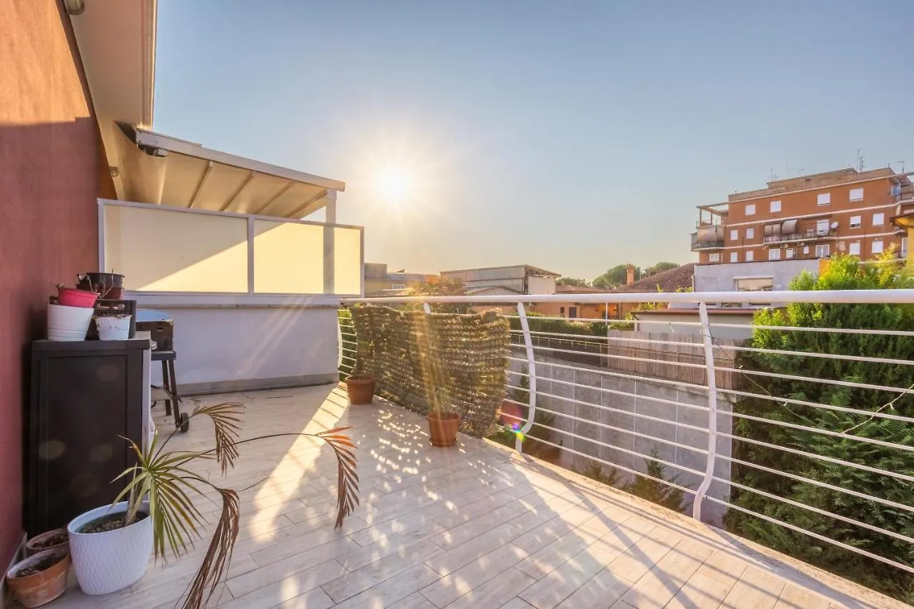 Urban Retreat -Private Parking+Terrace Apartment Rome